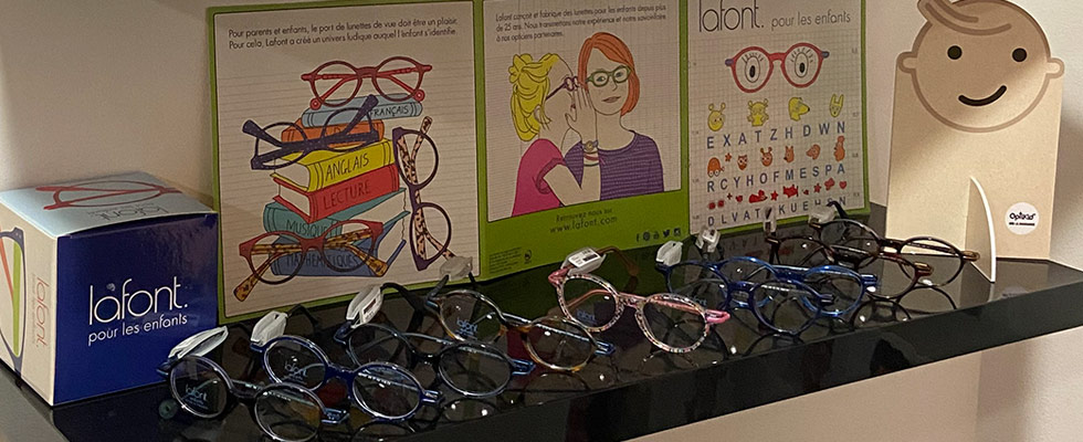 lunettes enfants Lafond Opticien Roncalli Toulouse